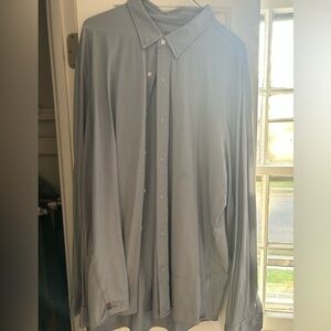 RHÔNE Blue Scale Commuter Shirt XXL